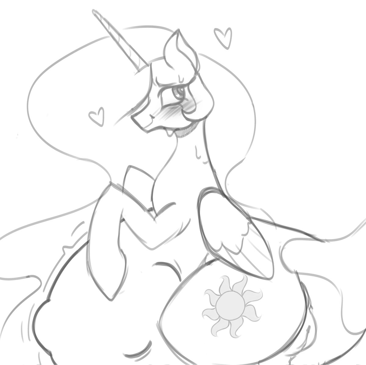 Loshka_Ploshka_'s tweet photo. Hungry princess sketch

#vore #celestia #mlp https://t.co/0WuQXvgwXm