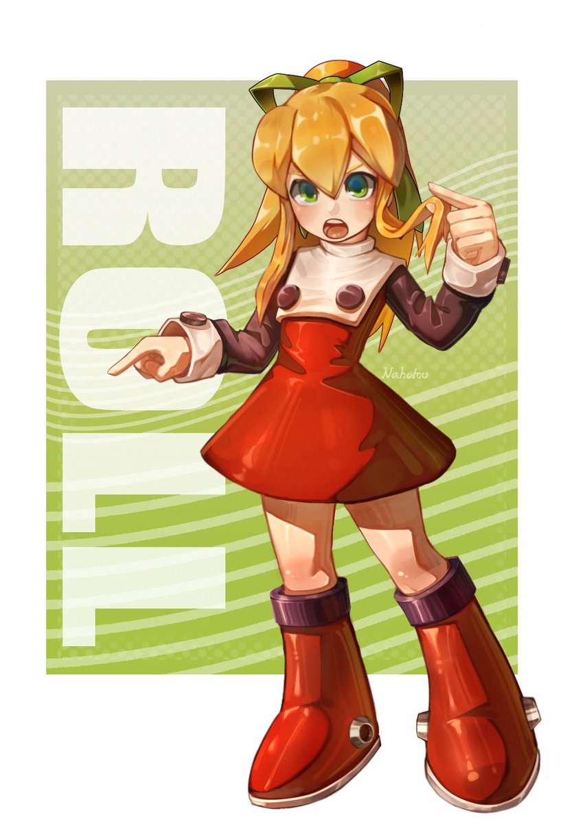 Nahomu_gomu's tweet photo. I made a little drawing of a roll 

#Capcom #rockman #ロックマン #MegaMan https://t.co/pdyPrbhtrf