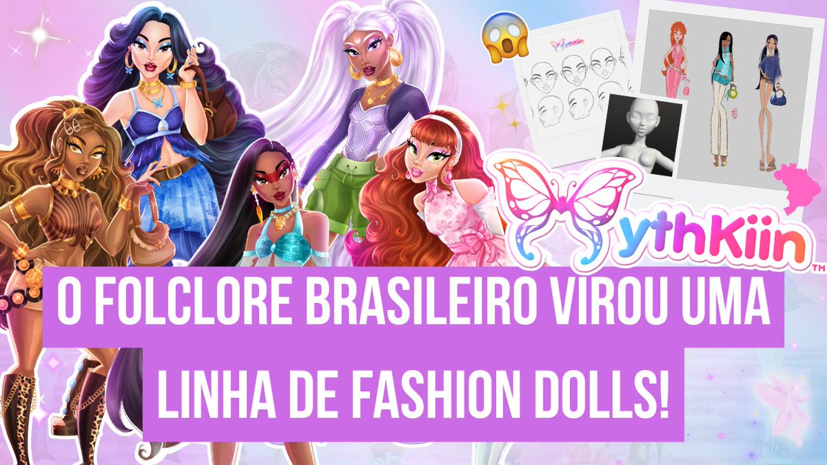 Mythkiin's tweet photo. Oioi Besties!! Chegou a hora de conhecer um pouco mais das MythKiin e os bastidores do projeto! A Ruby, do canal Ruby Starz, lançou um vídeo incrível sobre as MythKiin com detalhes exclusivos da linha🩷🦋 Quero todo mundo comentando indo ver!
https://t.co/ExldS68Xp5 https://t.co/BgsVaWciL3