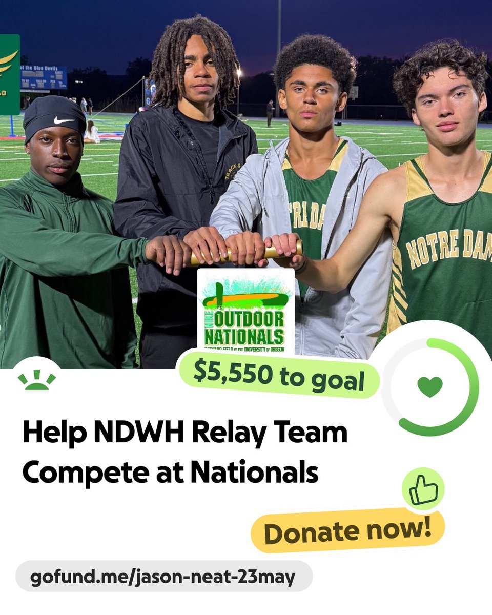 JSawicki523's tweet photo. Our sprint medley relay team has broken our school record and qualified for Nationals! This is a chance for our athletes to shine on a national stage. Your support can help cover travel costs and improve our program. Please consider donating or sharing!

https://t.co/Ys5D1i8i0i https://t.co/W36R0OEJum