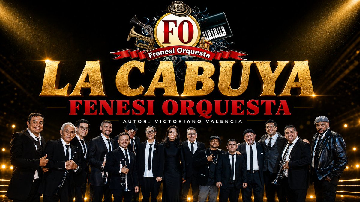 frenesiorquesta's tweet photo. Hoy a las 6 pm, estrenamos nuestro #porro : La Cabuya de @VictorianoVR Victoriano Valencia en YouTube un tema hecho en honor al maestro Carlos Piña 
No te lo pierdas
https://t.co/s2zNeHs34F https://t.co/ihdOzzsVSh