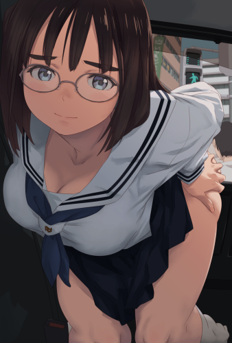#あなたの癖を詰め込んだ最高の女性を見せてください おかっぱメガネが好きなのかもしれない(棒読み)