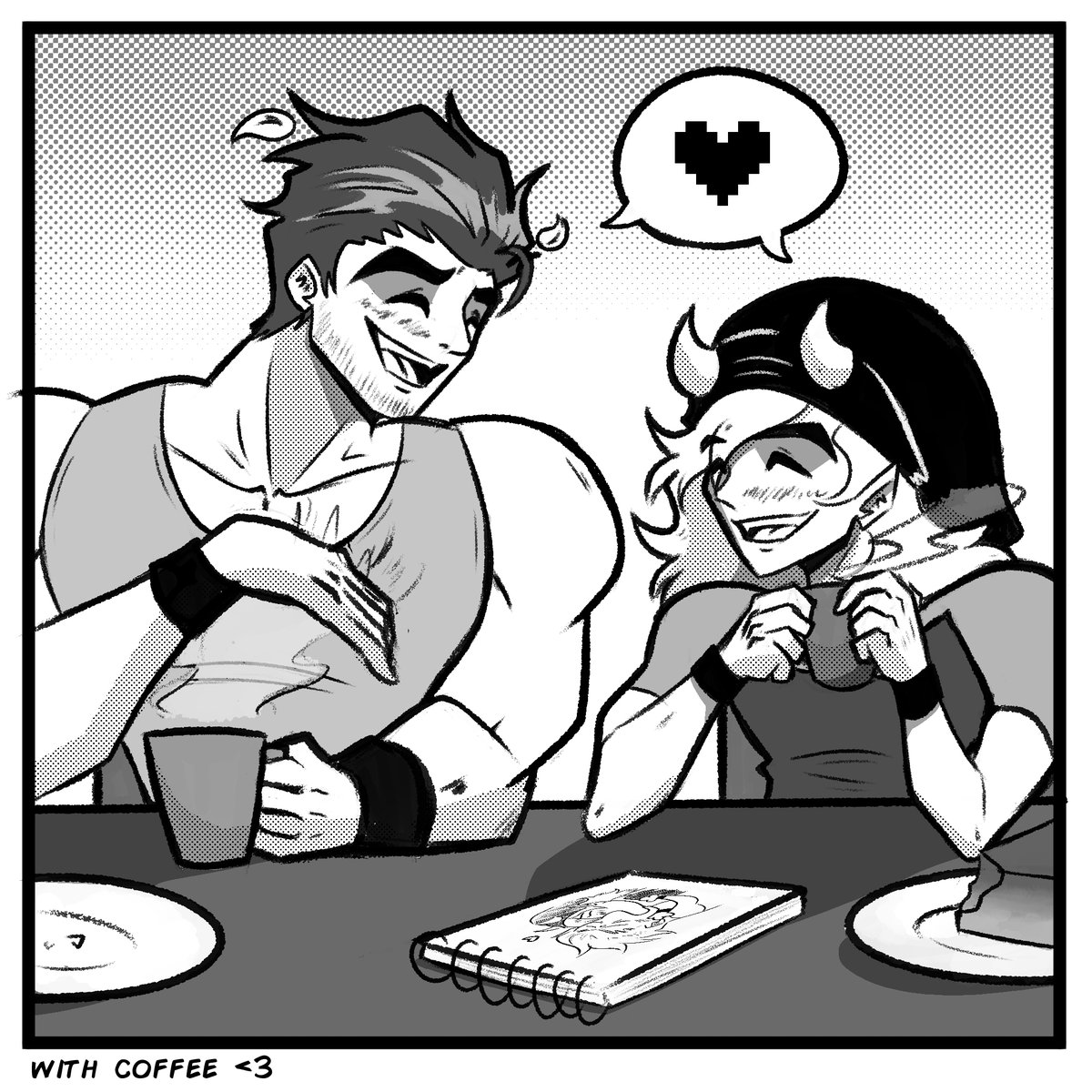 RoddyDoodles's tweet photo. Commission Comic for @LeafHulk 🌱
"Life without coffee vs Life with Coffee ❤️☕️" https://t.co/iTfwnoIwmn