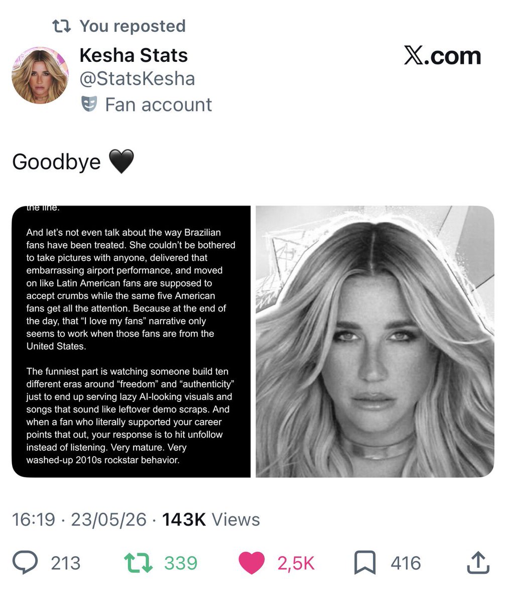 KatyPerryLatMex's tweet photo. @KeshaRose #WeStandWithKeshaStats https://t.co/AAgR5S1n1K