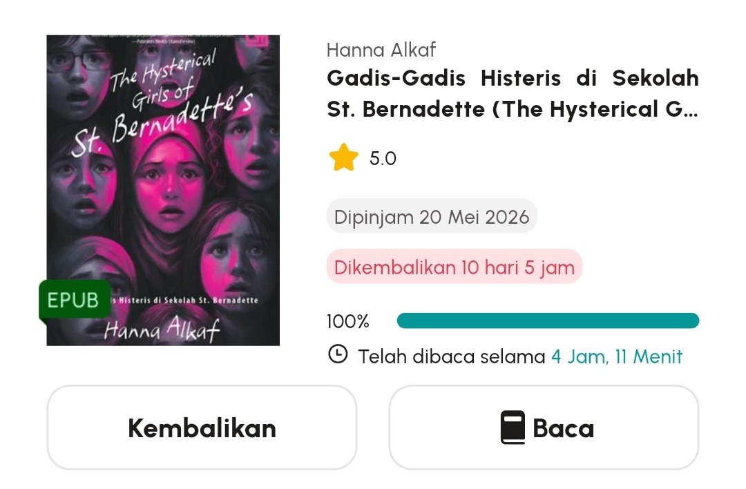 nnnnnnnnnanaaa's tweet photo. wishlist abadi akhirnya tamat jugaaa 😭
#BorrowedSpring #MayReadsByWomen https://t.co/G4B5hdiOV1