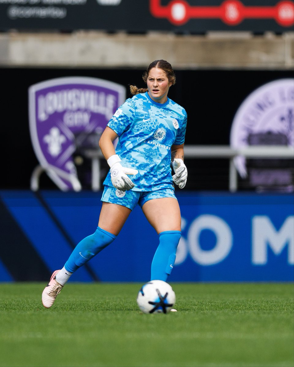 RacingLouFC's tweet photo. First NWSL minutes ✅

Congrats to goalkeeper @mkprohaska on her league debut! https://t.co/fsw7itBcgm