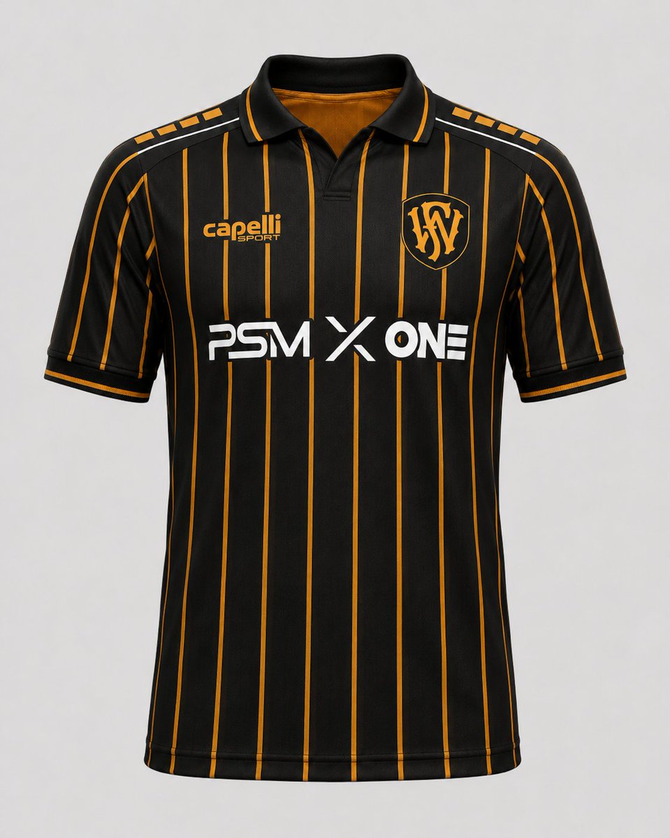 FWDefender's tweet photo. Congrats to @HullCity winning promotion to the @premierleague today. 

Here's my Hull City x #FWFC kit drop. https://t.co/oIAG37eDFU