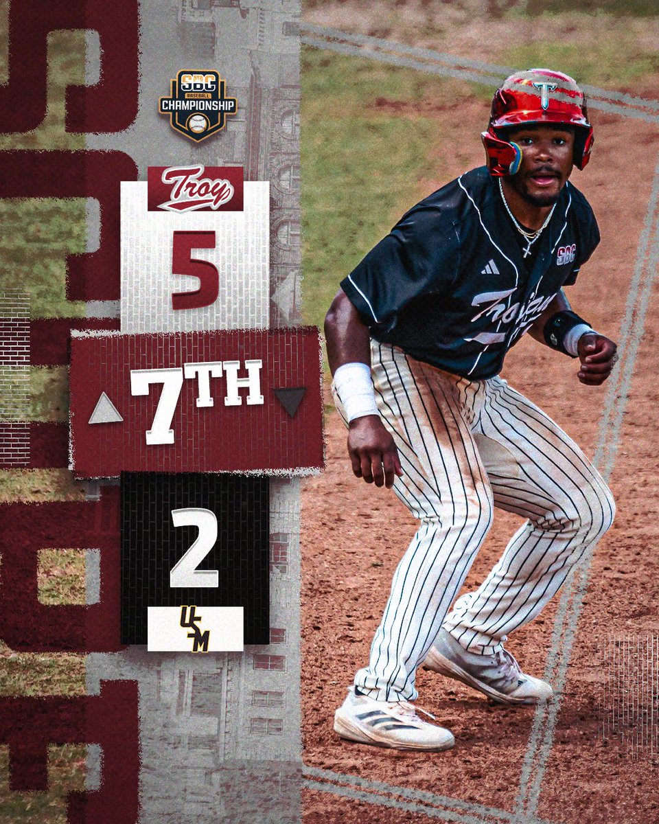 TroyTrojansBSB's tweet photo. Headed to the 7th. https://t.co/ZRPp2HgMl9