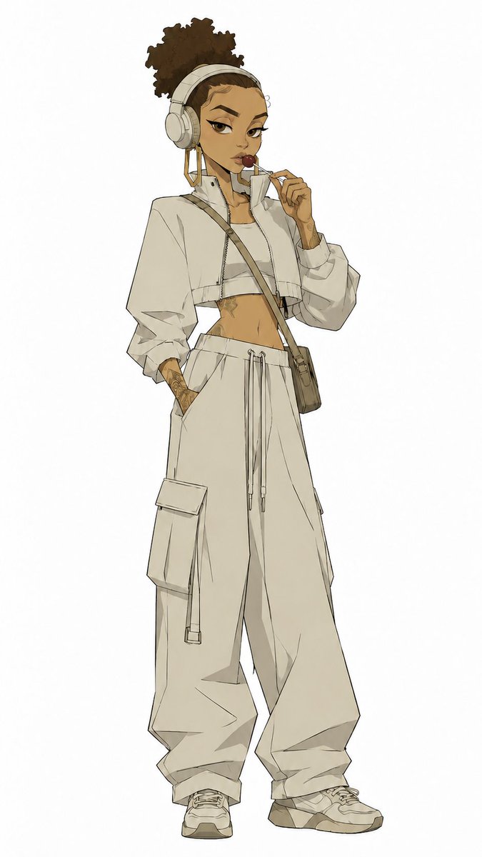 Anime Streetwear Character Concept