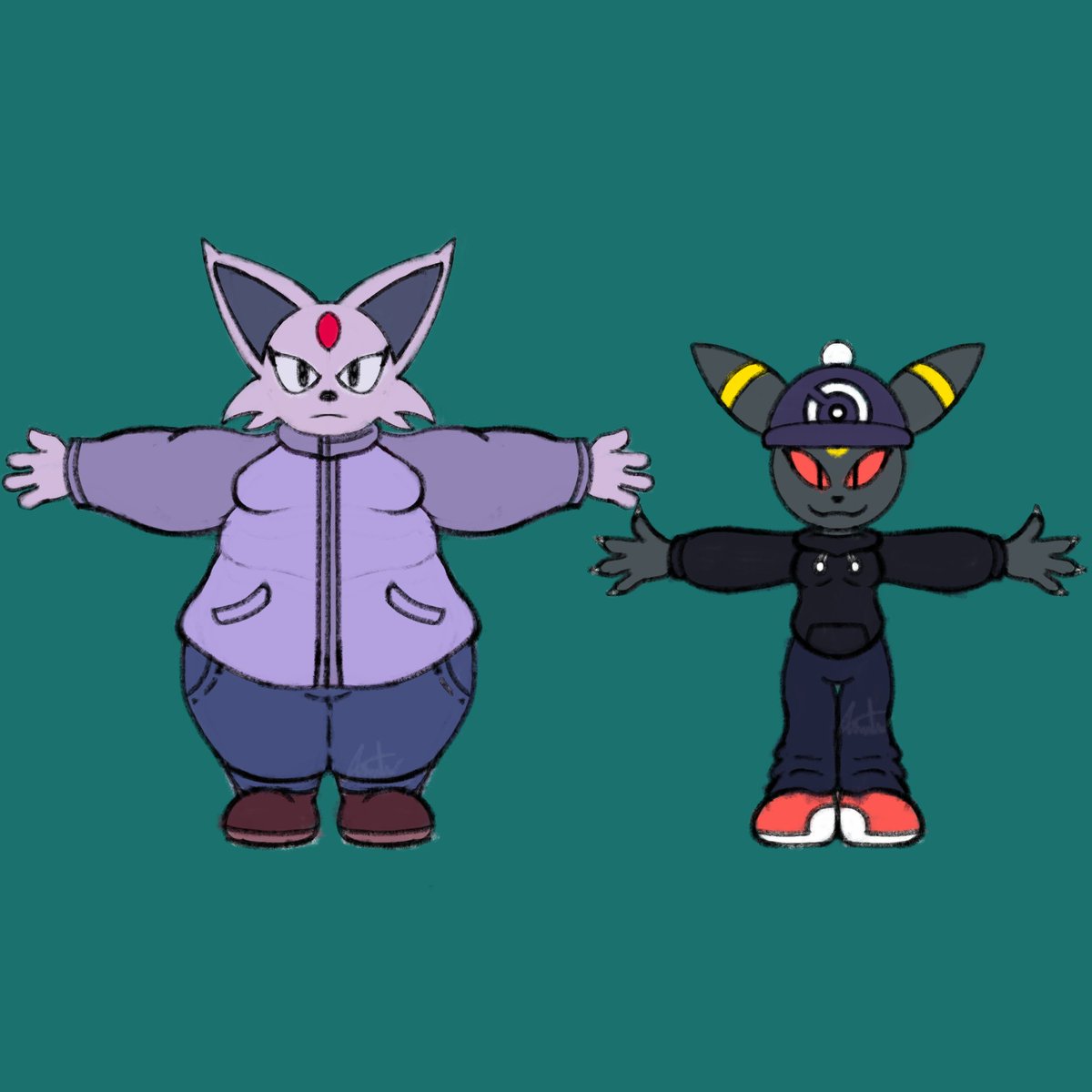 JonANITW's tweet photo. eeveevolution ocs i did i few days ago
(they don't have a name at the moment) https://t.co/30TGb2yq3y