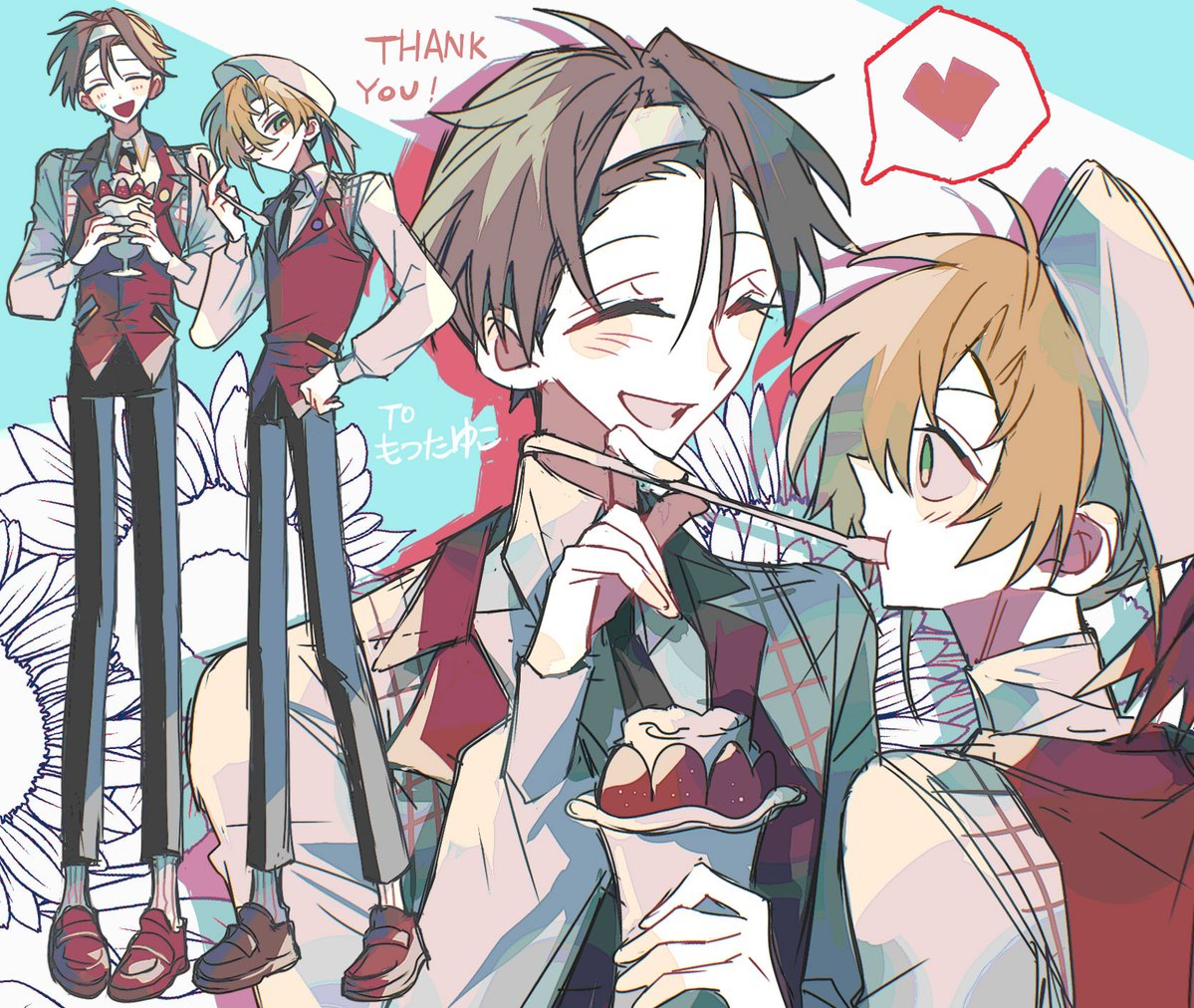 sleepvearn's tweet photo. skeb、thx！ https://t.co/fAOJ4kZ9Ui
