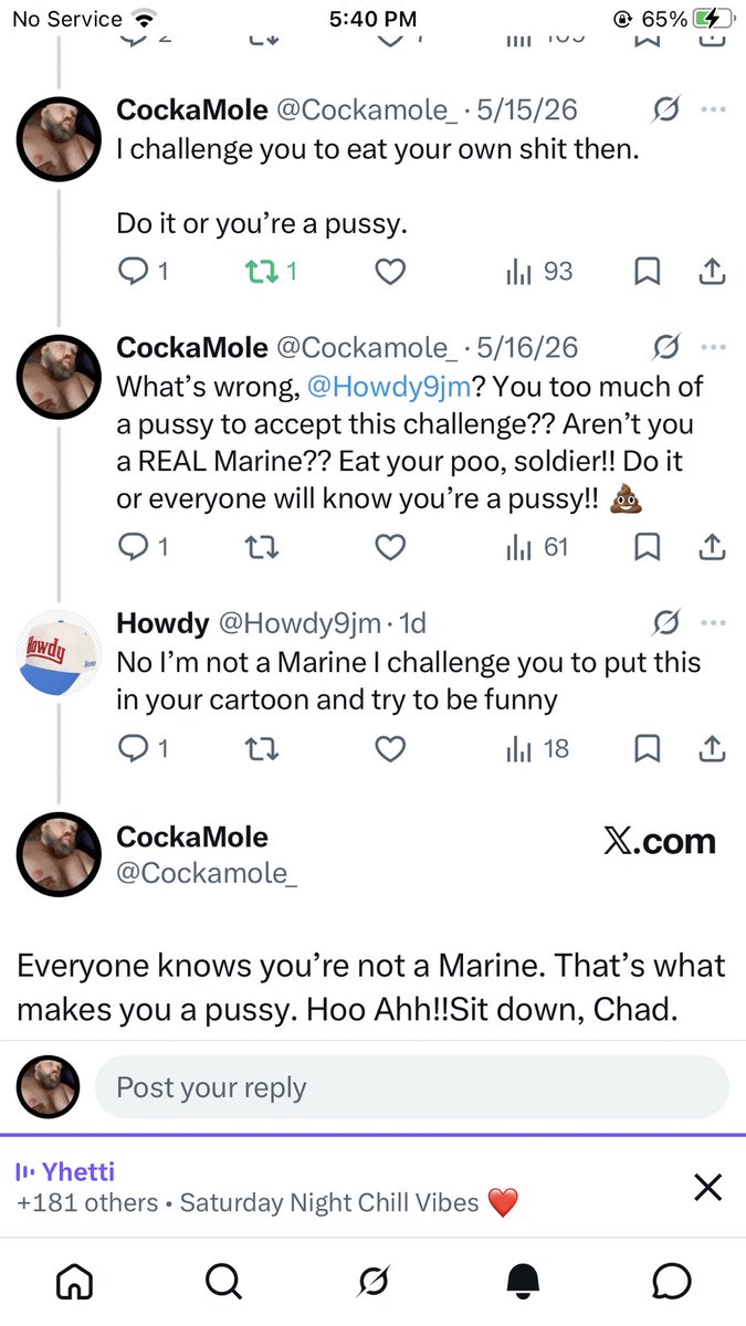 CockaMole tweet media