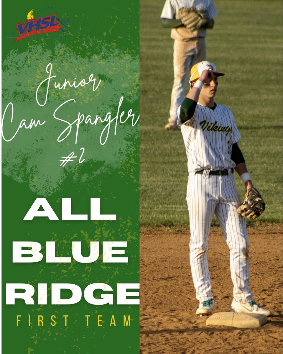 NorthsideBaseb2's tweet photo. Congrats to 6 Vikings on winning BRD Honors!

1st Team:
Brett Taylor
Cam Spangler 
Justin Tucker 
Mason Stanley 

2nd Team:
Aries Oliver 
Evan Bruce

BRD Pitcher of the Year: Cam Spangler 

@VikingSportsNHS @PrepBaseballVA @VarsityVirgini1 @central_scout https://t.co/ieicZcyYIu