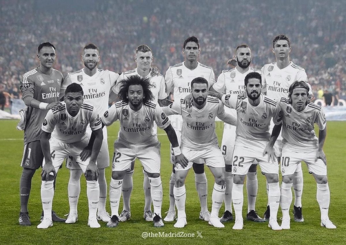 iRohanation's tweet photo. Emotional moment as the last of them, Carvajal bids farewell. 
4 UCL in 5 years https://t.co/rqEaojN1im