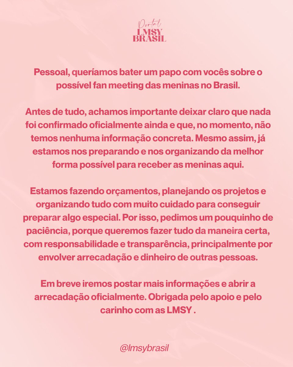 Portal LMSY Brasil - Oficial tweet media