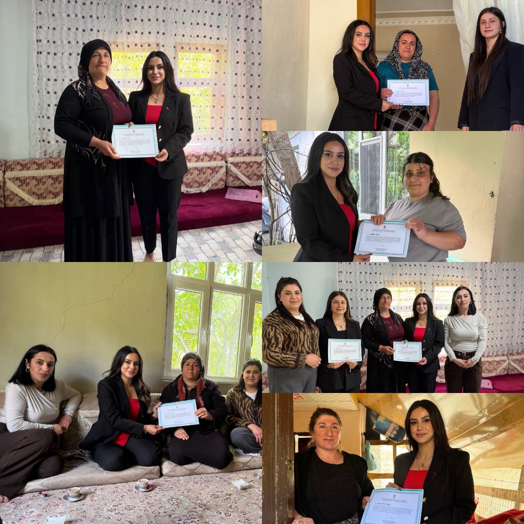 esrasven's tweet photo. Güçlü teşkilatın temelinde emek veren kadınlar vardır.  Cumhurbaşkanımız Sayın Recep Tayyip Erdoğan’ın teşekkür belgelerini kendilerine ulaştırdık.
Samimiyeti, desteği ve duasıyla yanımızda olan tüm kadınlarımıza gönülden teşekkür ediyoruz https://t.co/IkeIOohbjx