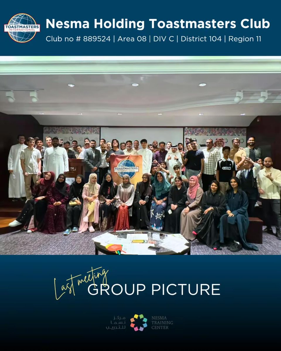 NHTMClub's tweet photo. One meeting. Many stories. One world of ideas 🌍

We didn’t just speak — we traveled through thoughts, laughter, and moments that connected us beyond the room 

Grateful to everyone who showed up and made it feel alive 
See you soon

@District104TI 
@Toastmasters https://t.co/oRUEsvwI9l