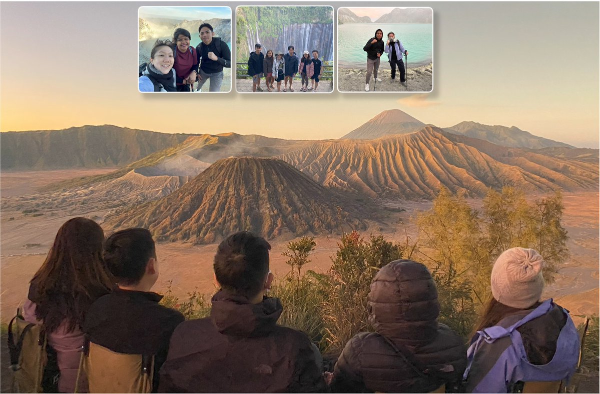 bromo_eastjava's tweet photo. We offer a private 5 days 4 nights East Java tour package from Surabaya Airport to explore Ijen Crater, Mount Bromo, and Tumpak Sewu Waterfall.  #ijencrater #mountbromo #tumpaksewu #waterfall #eastjava

Detail Itinerary :
https://t.co/oHJOxi3viM https://t.co/axVNo5xJBK