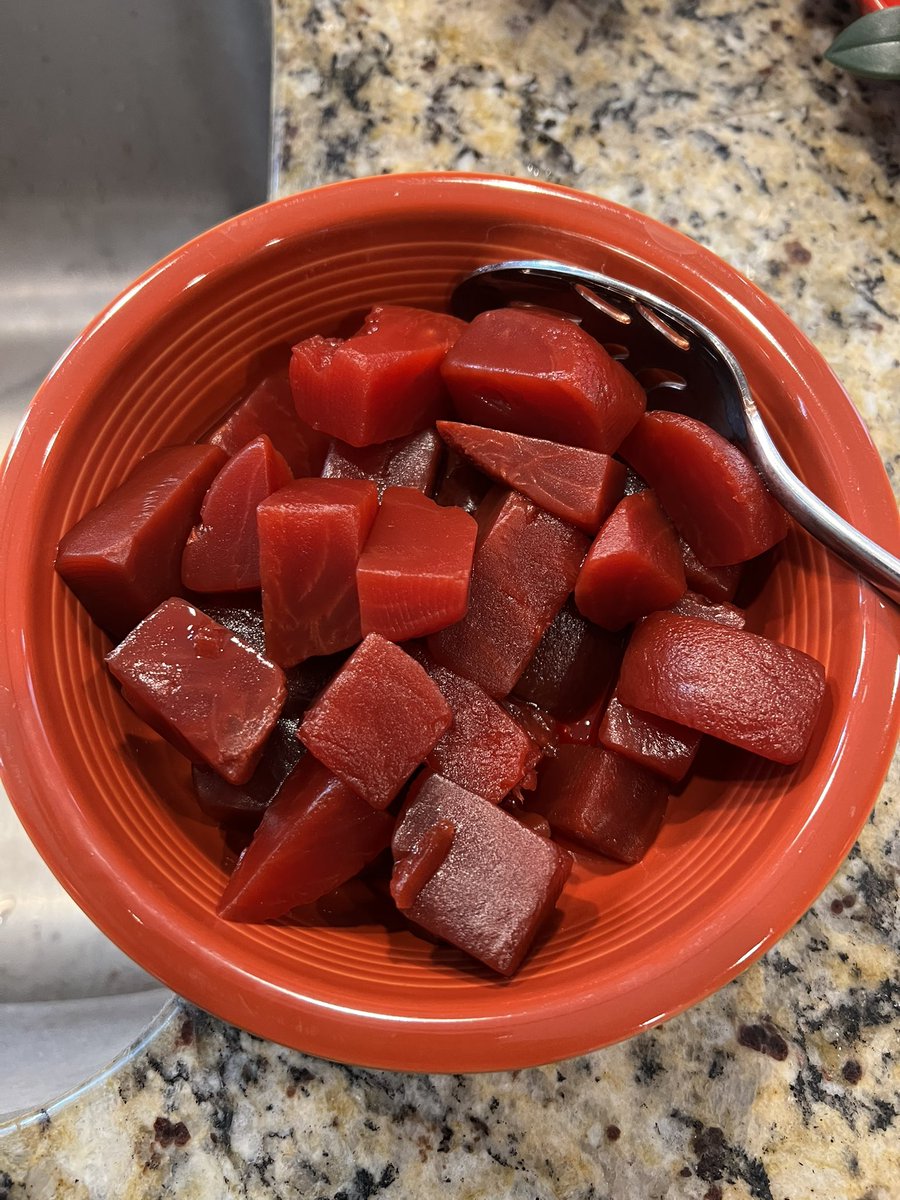 DavisJd1962's tweet photo. Absolutely a good Side with some COD
Poor mans lobster!
#PickledBeets https://t.co/cbKPBRqSB9