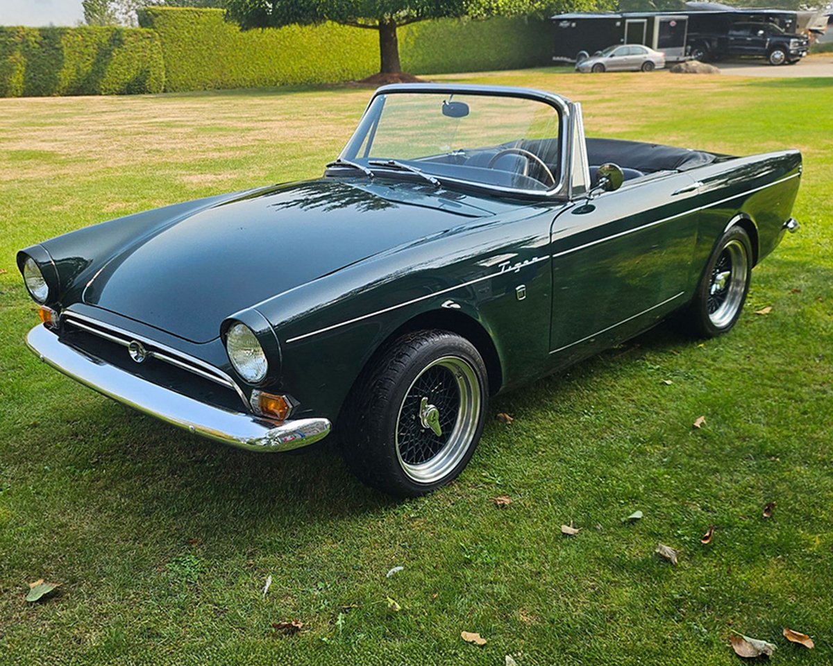 Barrett_Jackson's tweet photo. The name says it all. This 1966 #Sunbeam #Tiger #convertible is powered by a 289ci V-8 engine rebuilt in 2019, paired with a four-speed manual transmission freshened at the same time. Join us at the 2026 Columbus Auction, June 25-27.
Consign today: https://t.co/q8GxWQYwtN https://t.co/Zy3CA49DQh