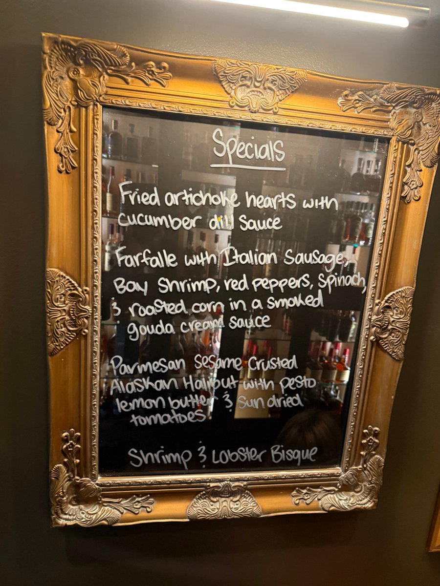 DavidHallJazz's tweet photo. Tonight's specials at Giuseppe's https://t.co/qI93CvMduz