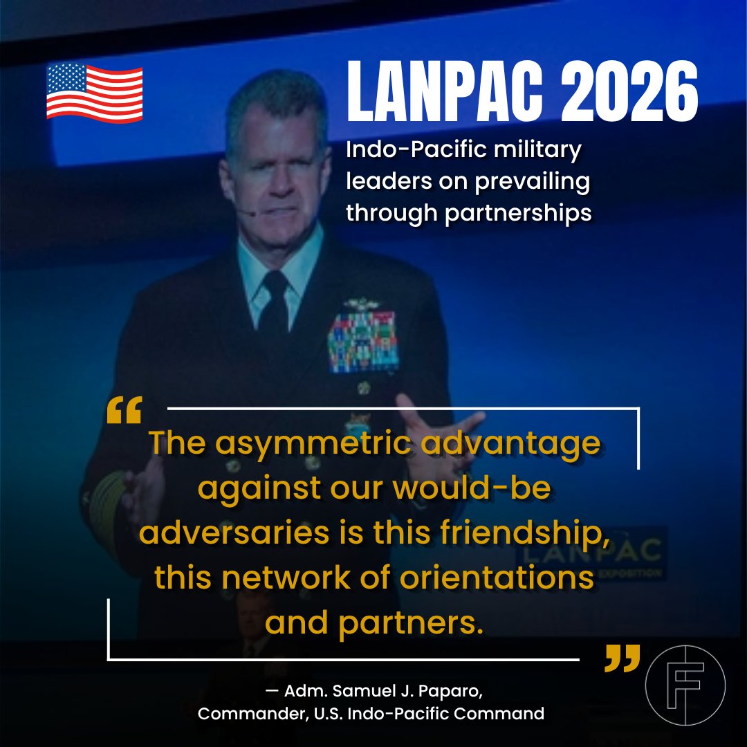 Indo-Pacific Defense FORUM tweet media