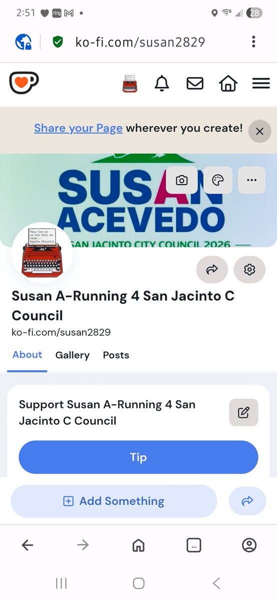 ifudontlike2bad's tweet photo. I'm running for San Jacinto City Council &amp; funding my campaign independently. I've been posting deep dives/investigative work. If you're able to donate, my Ko-fi link is in bio. My goal is $1700 to cover startup costs. Every dollar goes to my campaign. RT are just as helpful. Ty! https://t.co/BfjtavpUKW