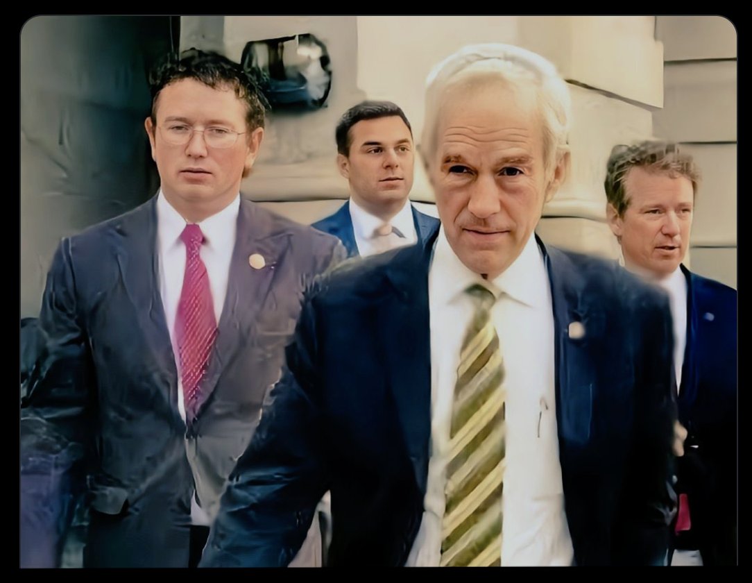 mikeaer's tweet photo. The libertarian squad is down to one - Only Senator Rand Paul remains https://t.co/nFLoWaiWGb