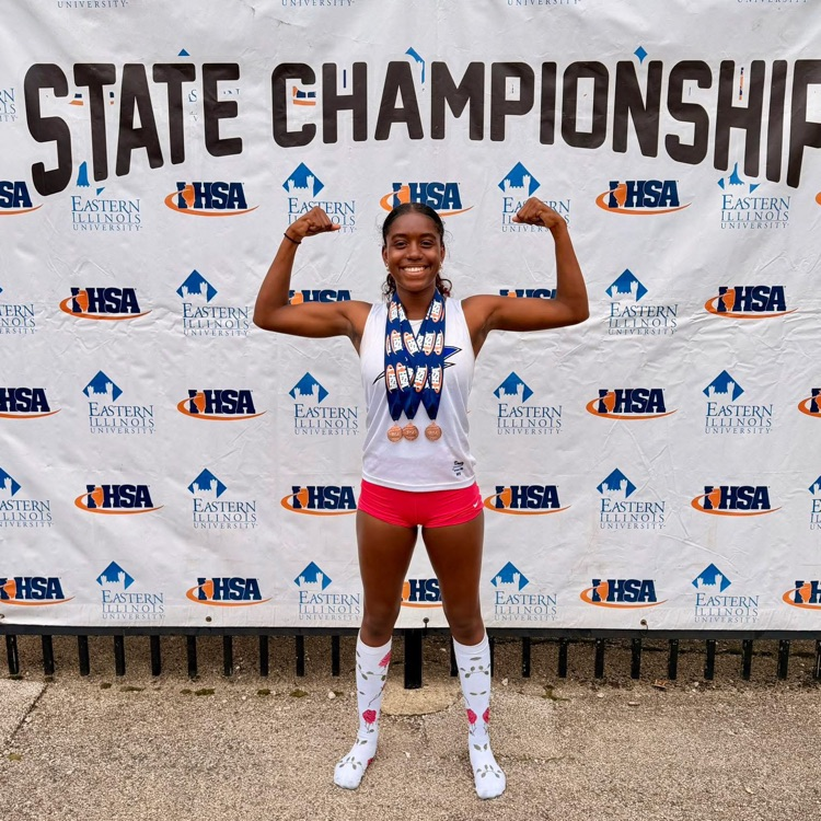 BHRABlueDevils's tweet photo. 💙🤍 Congrats to Senior Natalie Thomason on an outstanding day at the IHSA State Track &amp; Field Finals!

🔥 High Jump – 6th (5’ 3.25”)
🔥 100m Hurdles – 9th (16.25)
🔥 300m Hurdles – 9th (46.99)

An incredible day and career representing the Blue Devils. We are so proud! https://t.co/gAqzs0PRxV