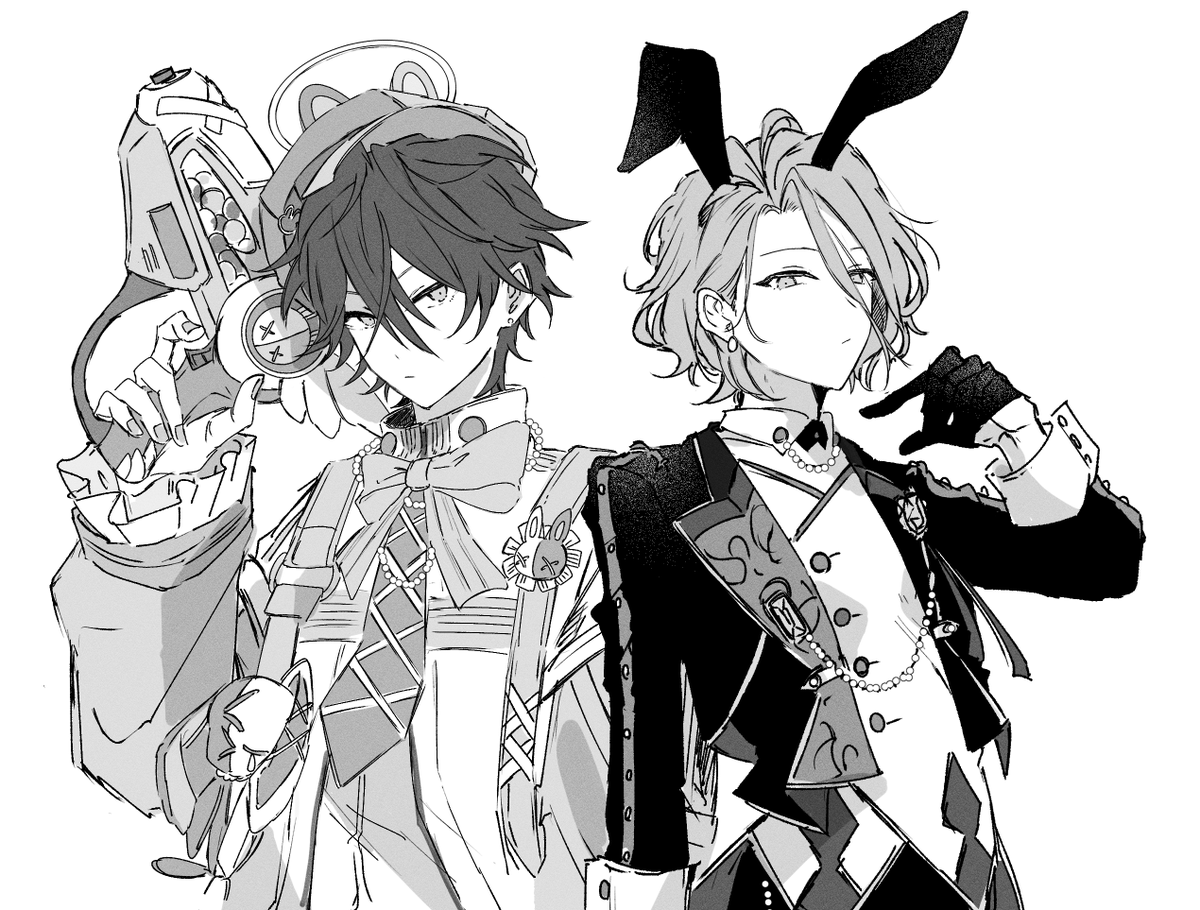 Fik2fP's tweet photo. 白黒うさぎの燐ひめ https://t.co/RNrZ76NyWP