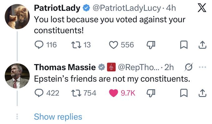 GovApprvedPedos's tweet photo. @LibertyCappy This meme of @RepThomasMassie, @PatriotLadyLucy & her obsession with protecting #FriendsOfEpstein political asks is the last meme I stole.
I will post it like I stole it to, bitches! https://t.co/5nPZjJBY0E