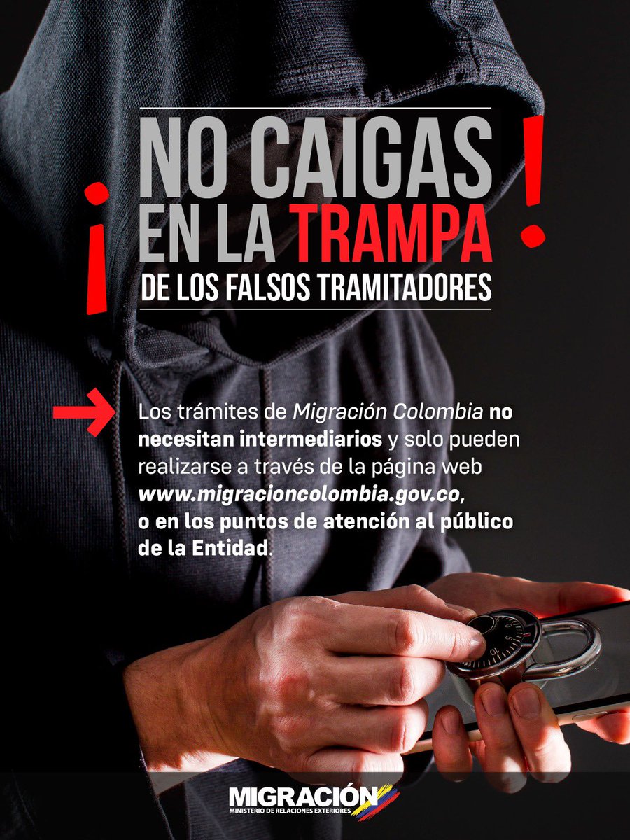 Migración Colombia tweet media