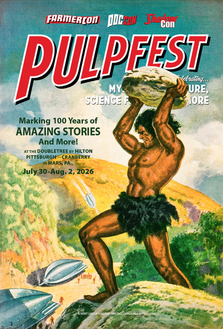 pulpfest's tweet photo. We’re about 60 days away from the start of PulpFest 2026! On July 30, be one of the hundreds of pop-culture fans rushing into our dealers’ room at the DoubleTree by Hilton Hotel Pittsburgh – Cranberry, in Mars, Pennsylvania.

Visit https://t.co/0VBmgWAyME to learn how to join. https://t.co/sHkVnweedb