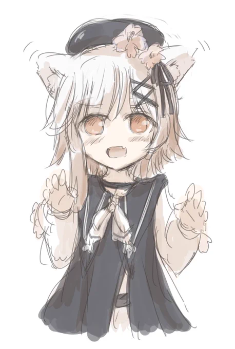 エマにゃん。 #まのさば二次創作