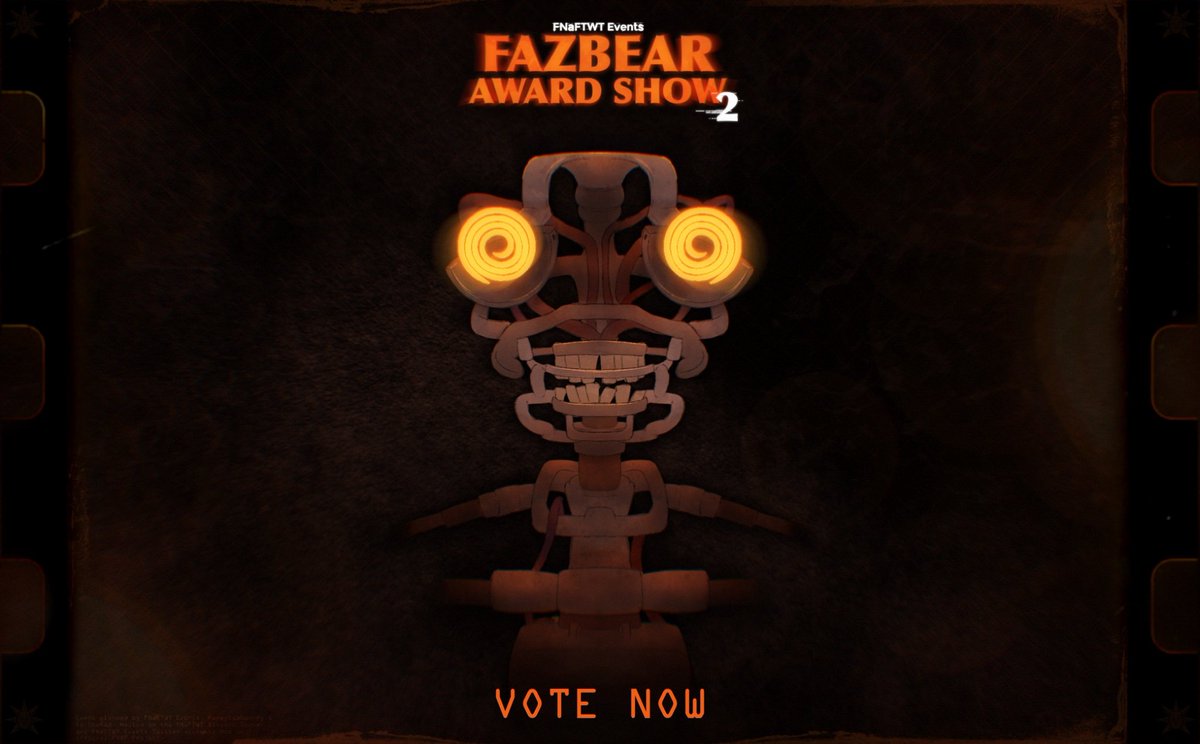 FNaFTWTEvent's tweet photo. And last but not least, both Fazbear Award Shows! Which actually is expecting a third, hopefully.

The Fazbear Award show was the first event, which allowed the hosts of this account to meet, and become FNaFTWT Events! https://t.co/V67Q4a4CJq