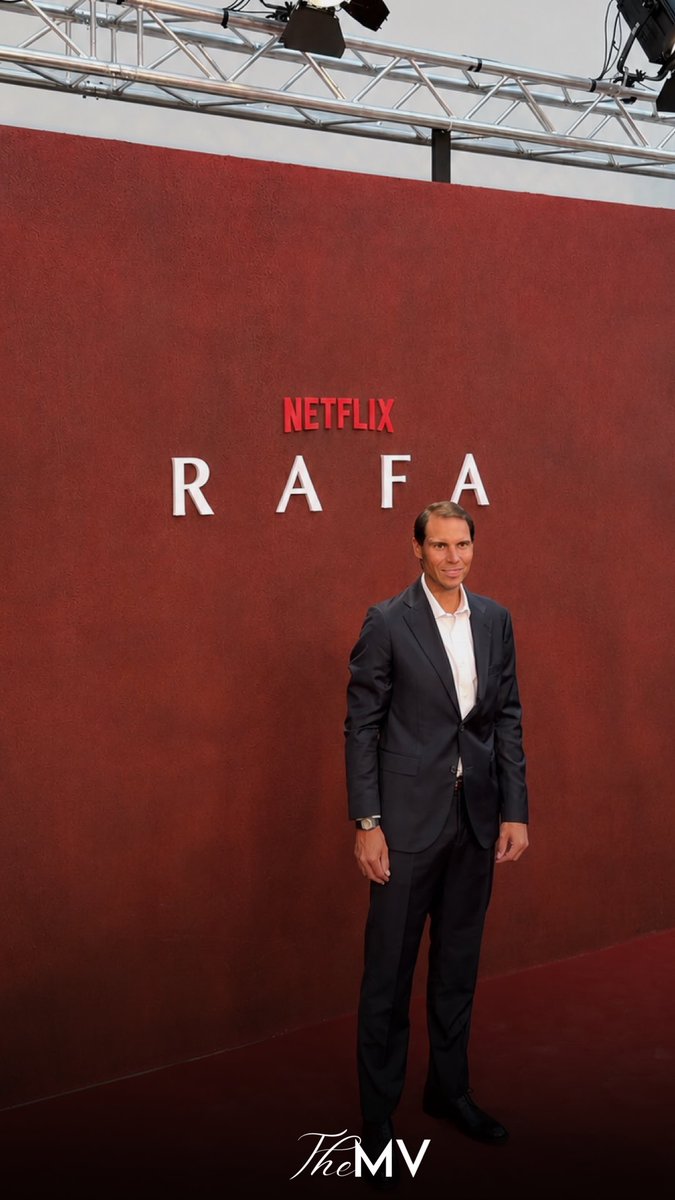 MgazineVirtual's tweet photo. Madrid acoge la premiere mundial de RAFA, el documental de Netflix sobre la leyenda que nunca se rindió https://t.co/FwpLDWkjmX https://t.co/LbqOdlbWx9