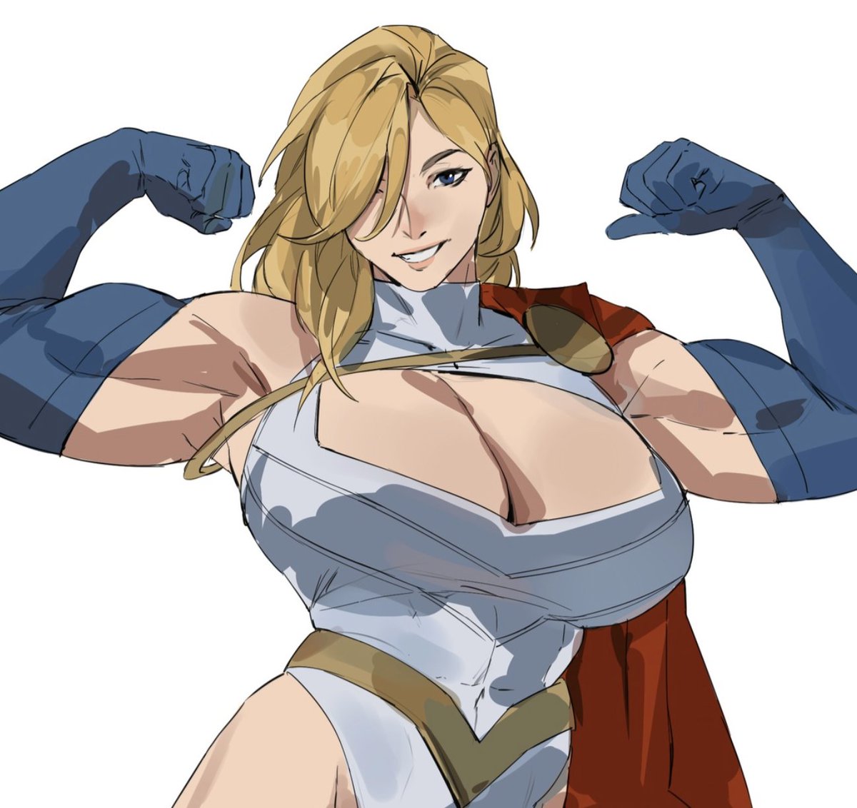 Powergirl
Inspired by @MissFaves 