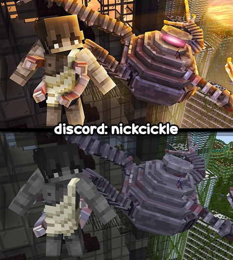 nickcicklecool's tweet photo. does this minecraft thumbnail grab ur attention? https://t.co/AaDD9Y0k6B