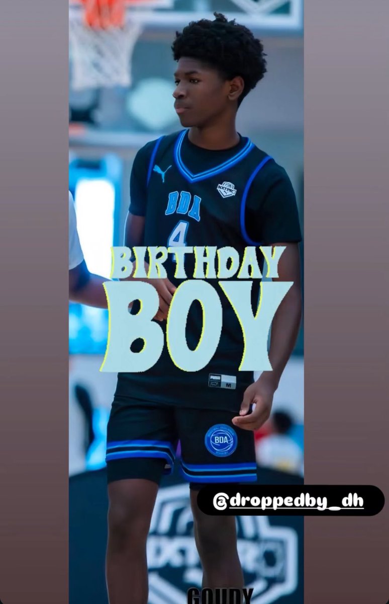 ICHS_Hoops's tweet photo. Happy Birthday to 2029 three sport athlete Davian Hill. Bright future for this young man!!!! https://t.co/jsMxHsQvKb