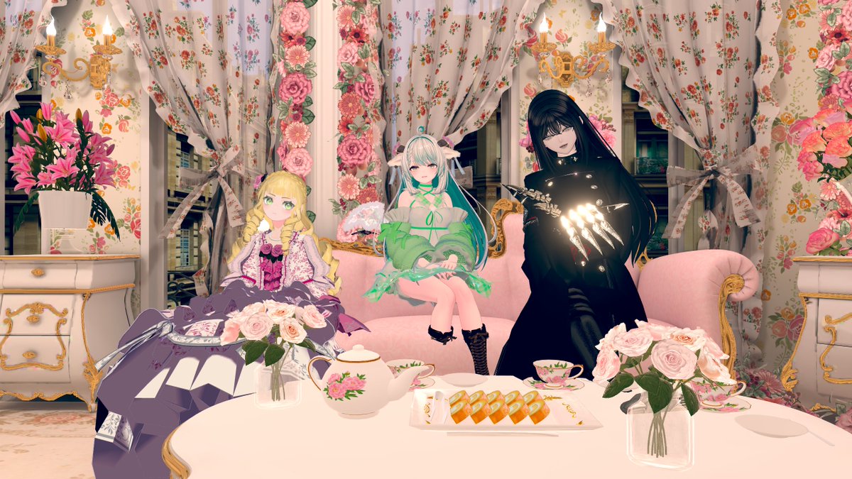 いちごり／文鳥@VRC 25日お嬢様友の会 tweet media