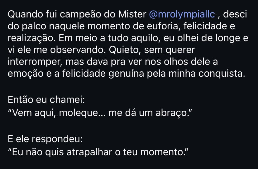 udreyke's tweet photo. Esse pedaço do texto que o Ramon Dino fez sobre o Ganley me despedaçou.

Crlh, esse mlq era foda demais mesmo, que perda pro cenário gym. https://t.co/aMk3nsBx7t