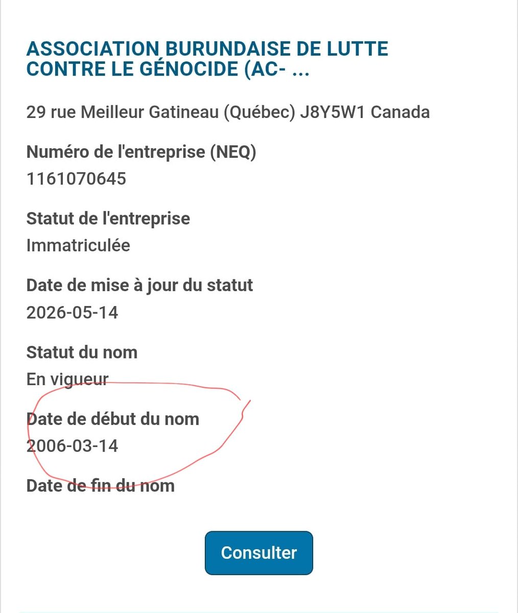 AC GENOCIDE Canada tweet media