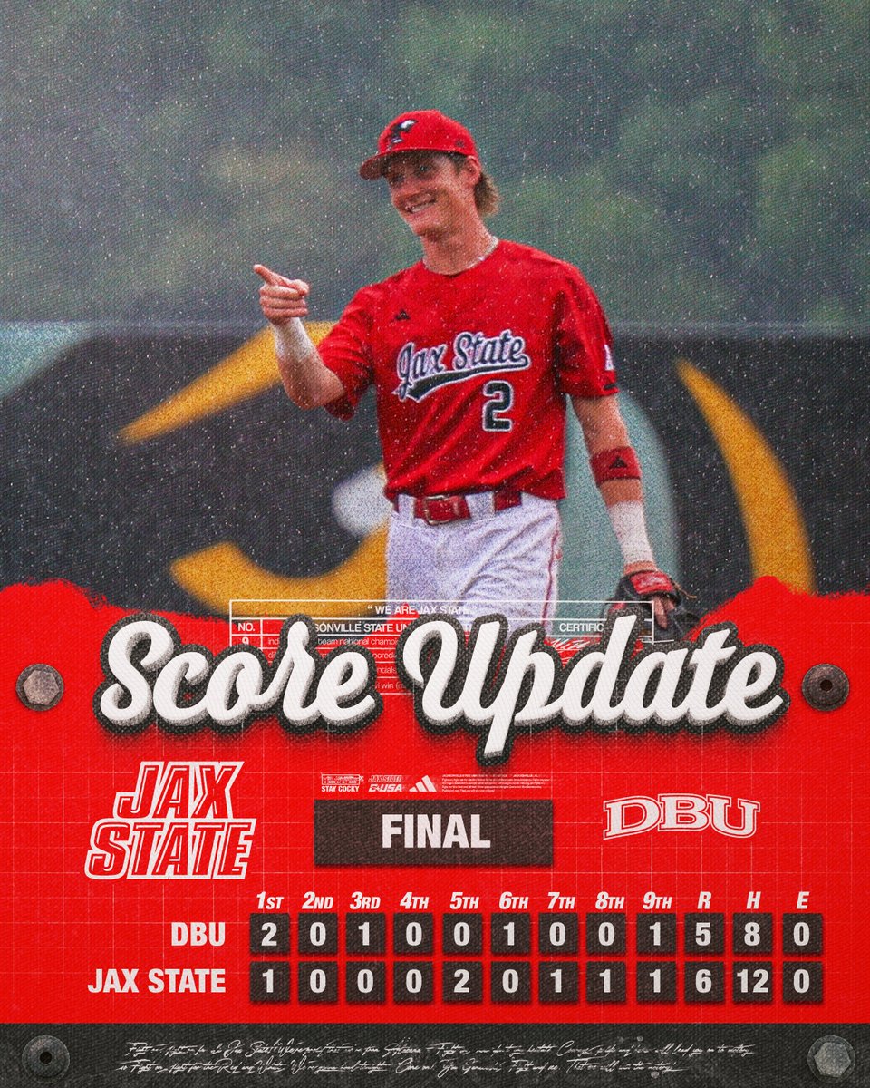 Jax State Baseball tweet media