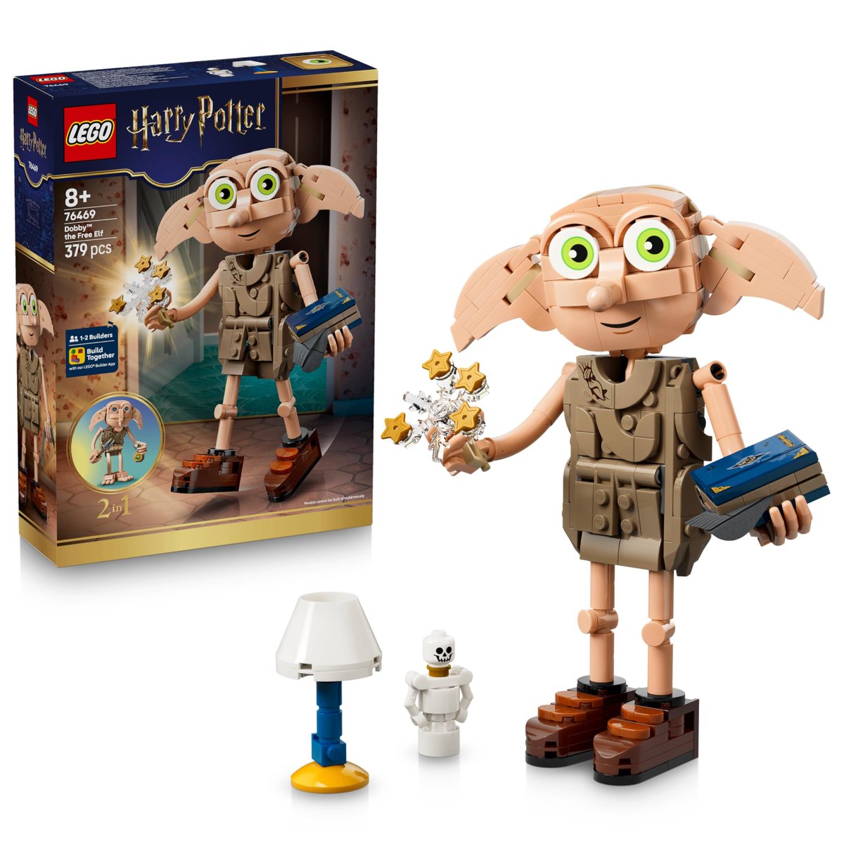 GamemastersFr's tweet photo. 🆕 🛒 LEGO Harry Potter Dobby l’Elfe Libre - Jouet - Maquette se Transformant en Figurine de Kreattur… est disponible en précommande à 31.99 € 

Lien 👉 https://t.co/HvnexrJMVC

#publicite https://t.co/E0HTYvchtN