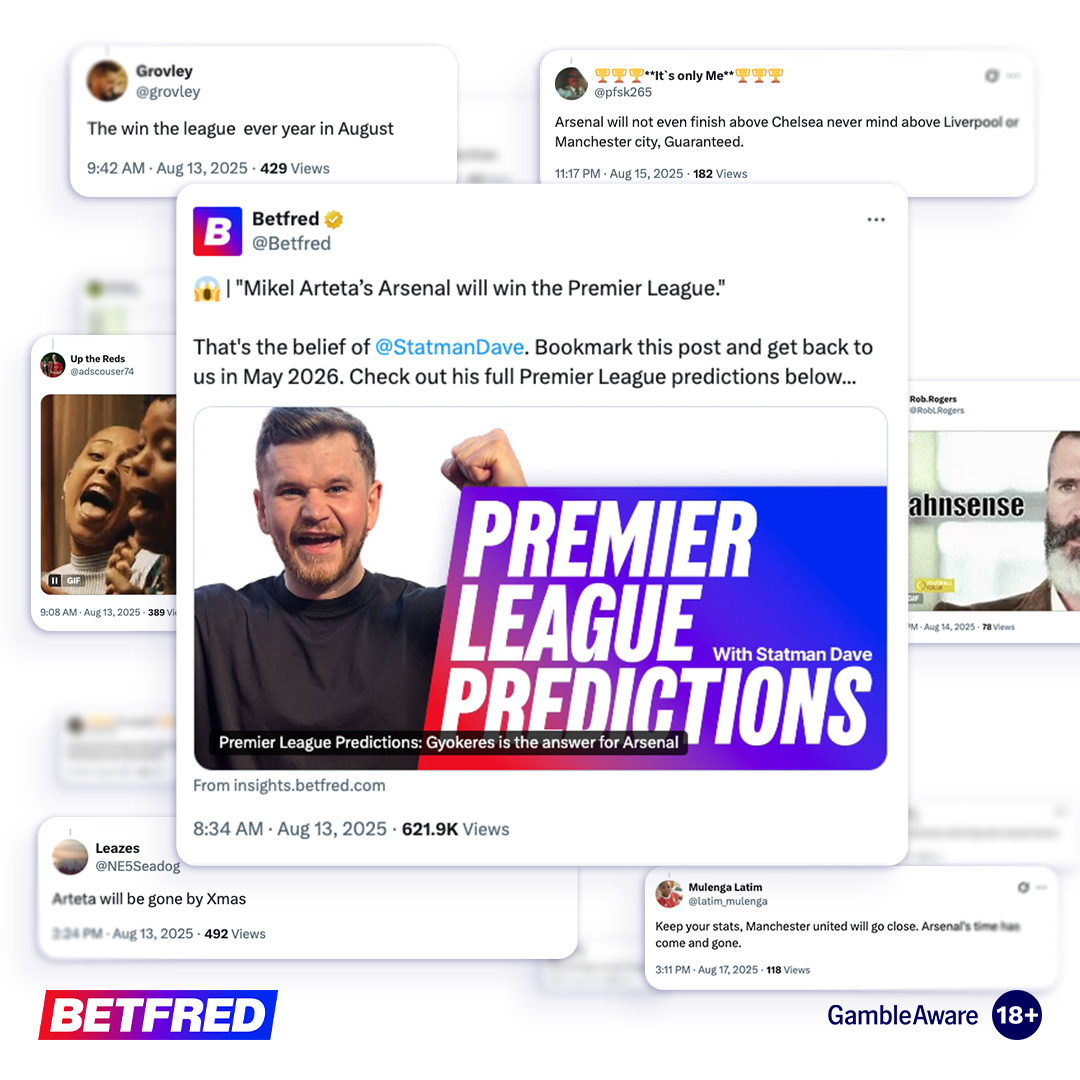 Betfred tweet media