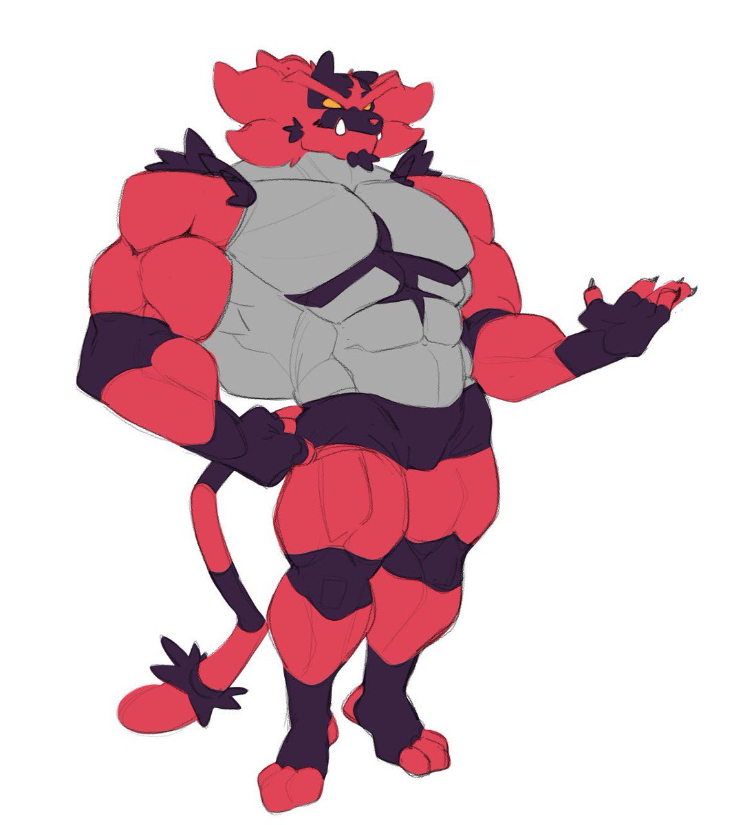 Mewhenballs69's tweet photo. My old incineroar was so much better
(I haven’t drawn today oops) https://t.co/AmnE2Kkei3