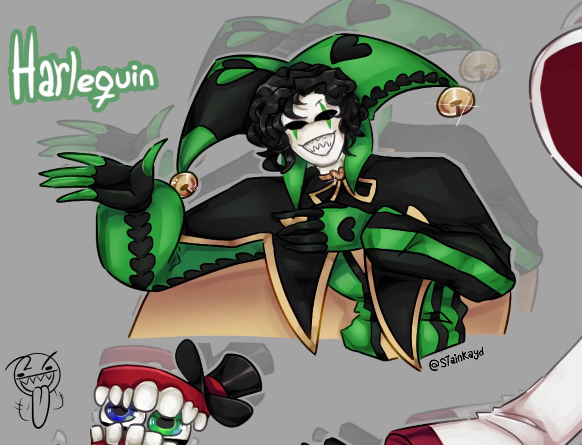 Stain_Kayd's tweet photo. I noticed i like many circus themed characters sooo...
Idk, i just wanna have fun
.
.
#hazbinhotel #thefreakcircus #tadc #caine #harlequin #lucifer #fanart #digitalart #tfc https://t.co/ch5M6QdhKK