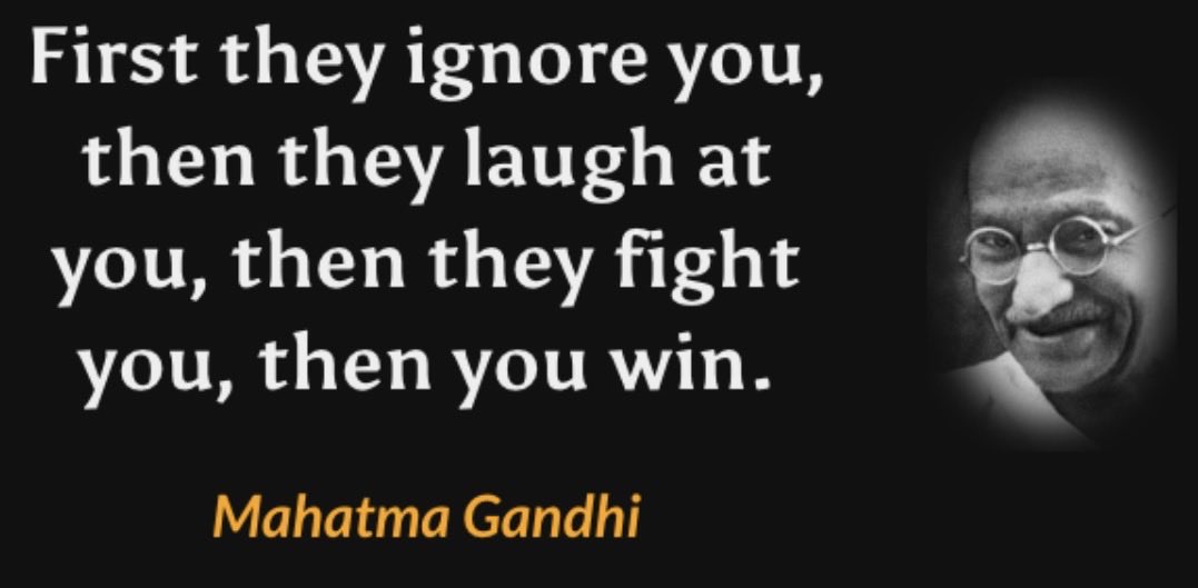 CherryFaves0's tweet photo. @Sargon_of_Akkad @jonathantawn And you have the #TEMERITY to #plagiarise #Ghandi, an Indian and convert it for your own self grandeur. #Hypocrite. #VoteReform https://t.co/WGhwiY4GfO