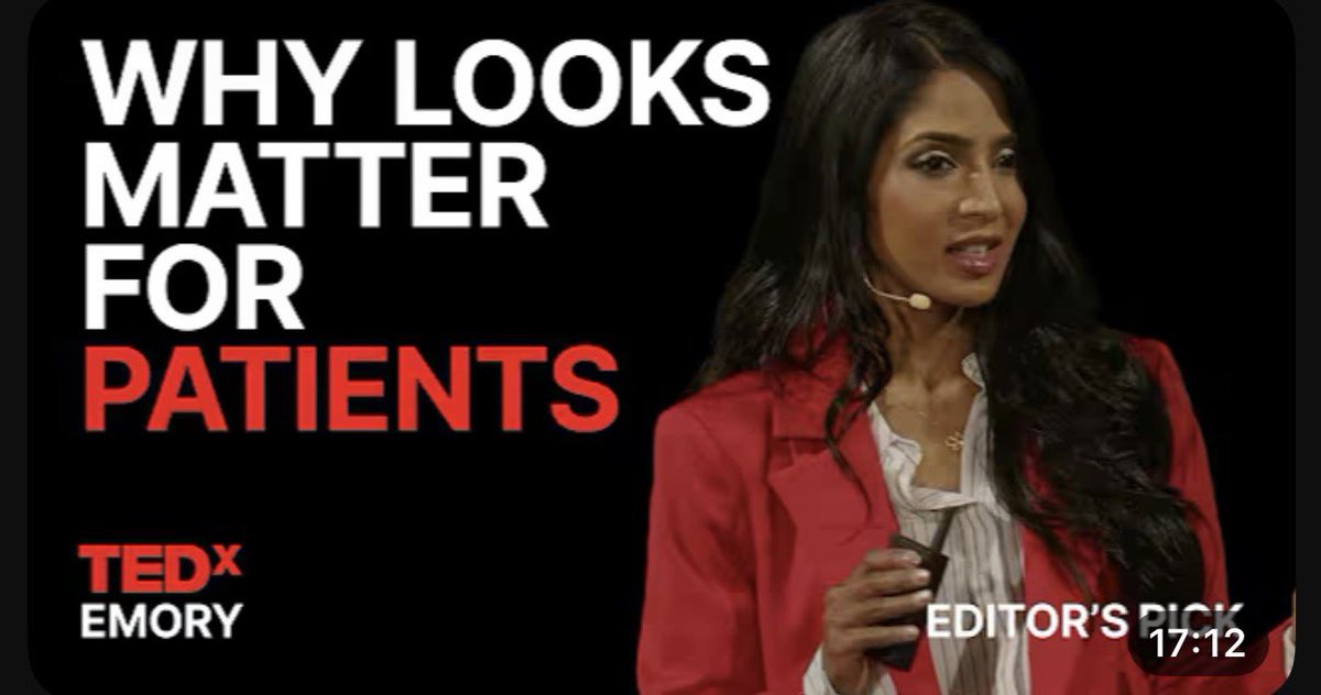 thebraintumormd's tweet photo. Incredibly honored for my @TEDxEmory talk to have been selected for @TEDx Editor's Pick, making it one of only 0.1% of TEDx talks selected.
#tedx #neurosurgery 
Preserving dignity—and hair—in brain surgery | Rupa Juthani | TEDxEmory https://t.co/Uh2etYdILT via @YouTube https://t.co/7qLOnHgV8S