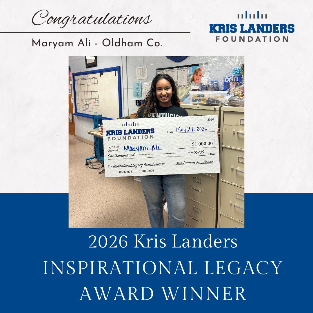 Kris Landers Foundation tweet media
